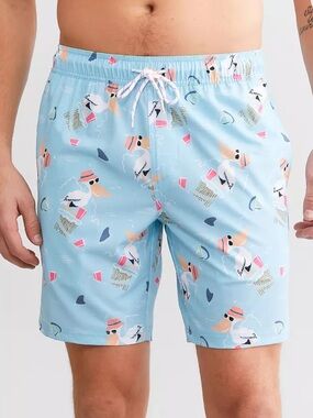 Buckle Depart West Men’s M Pelican Stretch Swim Trunks Unlined